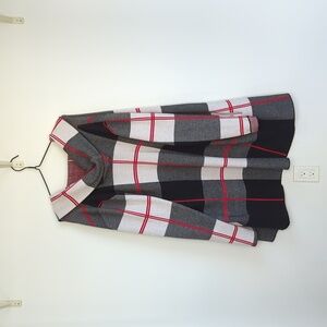 Frank Lyman, knitted jacket, Red, black, white.